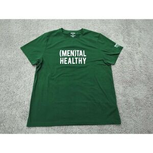 Rhone T Shirt‎ Mens XXL Green Short Sleeve (MEN)tal Healthy Men's Health Workout